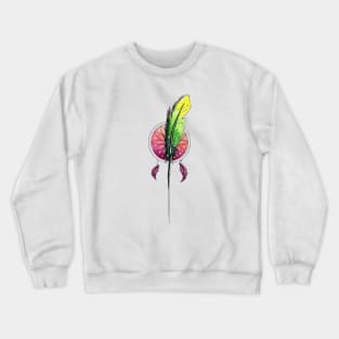 Feather and Dreamcatcher Crewneck Sweatshirt